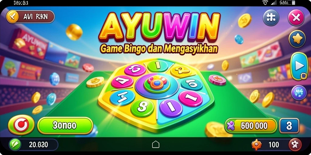 Gameplay seru AYUWIN dengan interaksi Bingo yang menghibur.