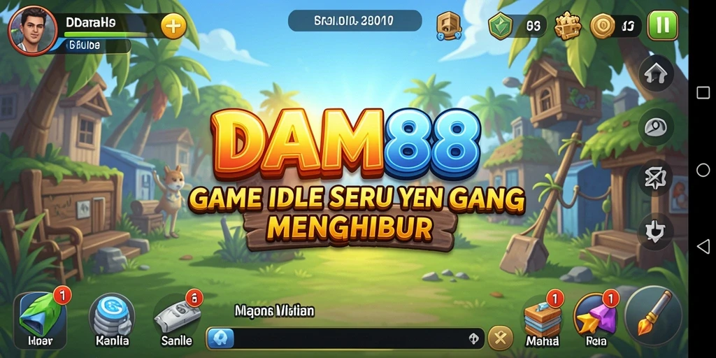 Screenshot gameplay DAM88 menampilkan karakter dan misi yang mengasyikkan.