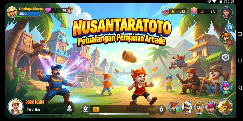 Tampilan gameplay NUSANTARATOTO yang menarik dan penuh aksi.