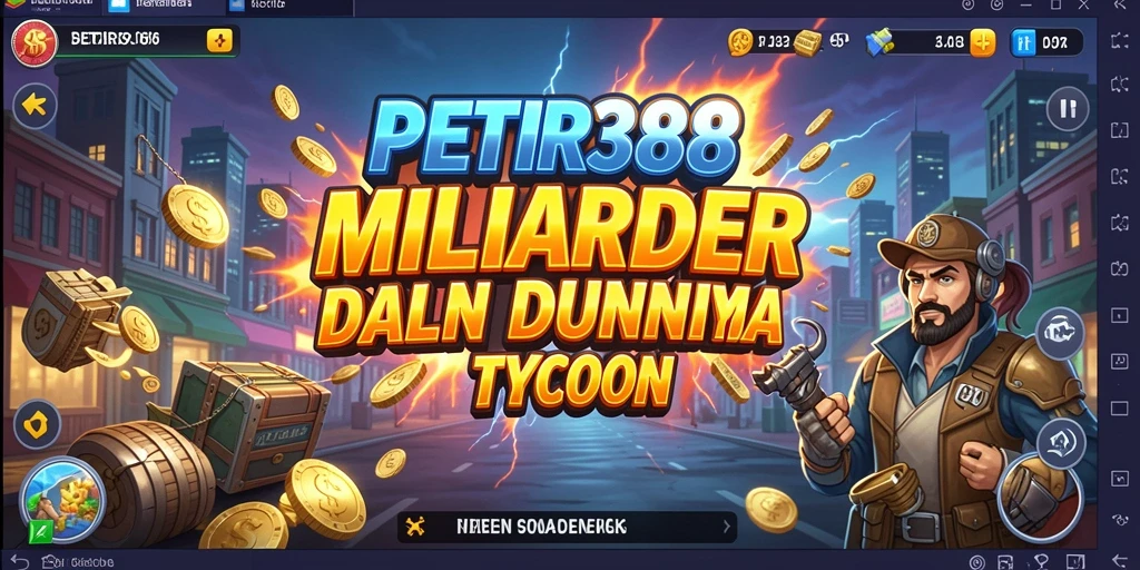 Menampilkan gameplay seru di dunia bisnis Tycoon.