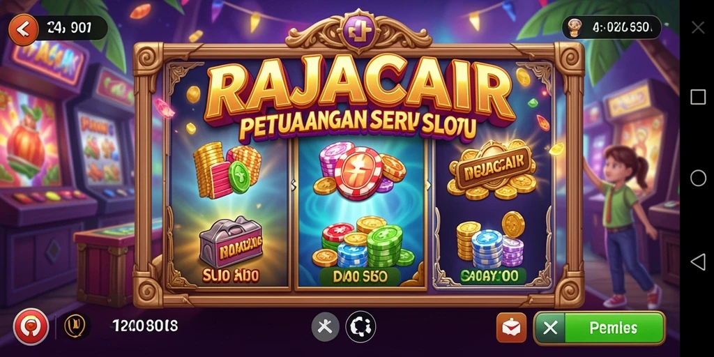Tampilan menarik dari gameplay RAJACAIR yang seru.