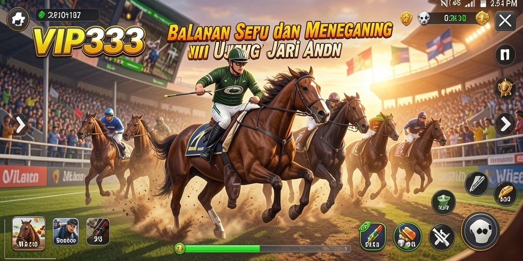 Screenshot VIP333 menampilkan aksi balapan yang mendebarkan dan grafis yang mengesankan.